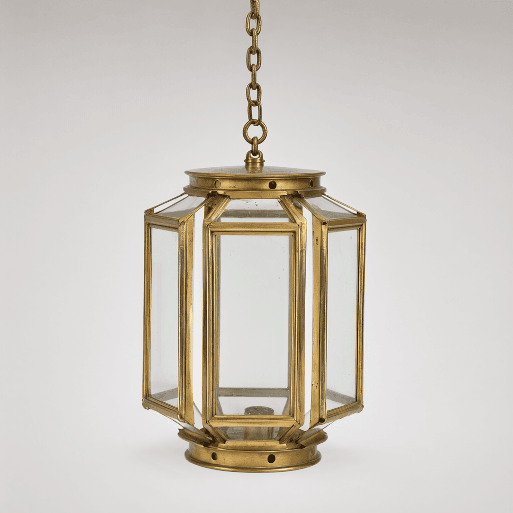Brass Pendant Lantern