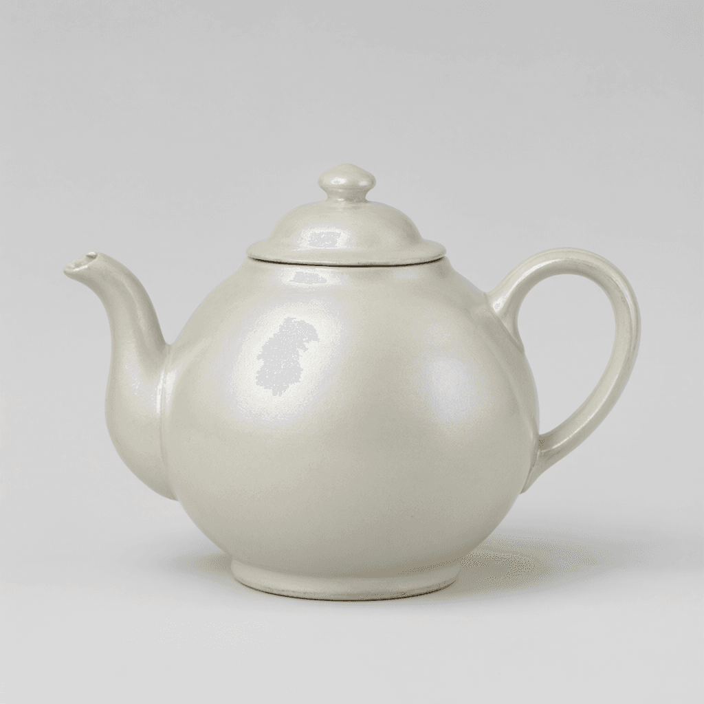 Creamware Teapot