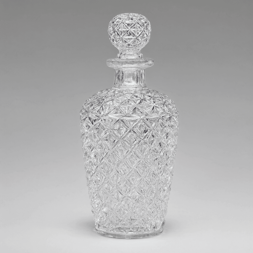Cut-Glass Decanter