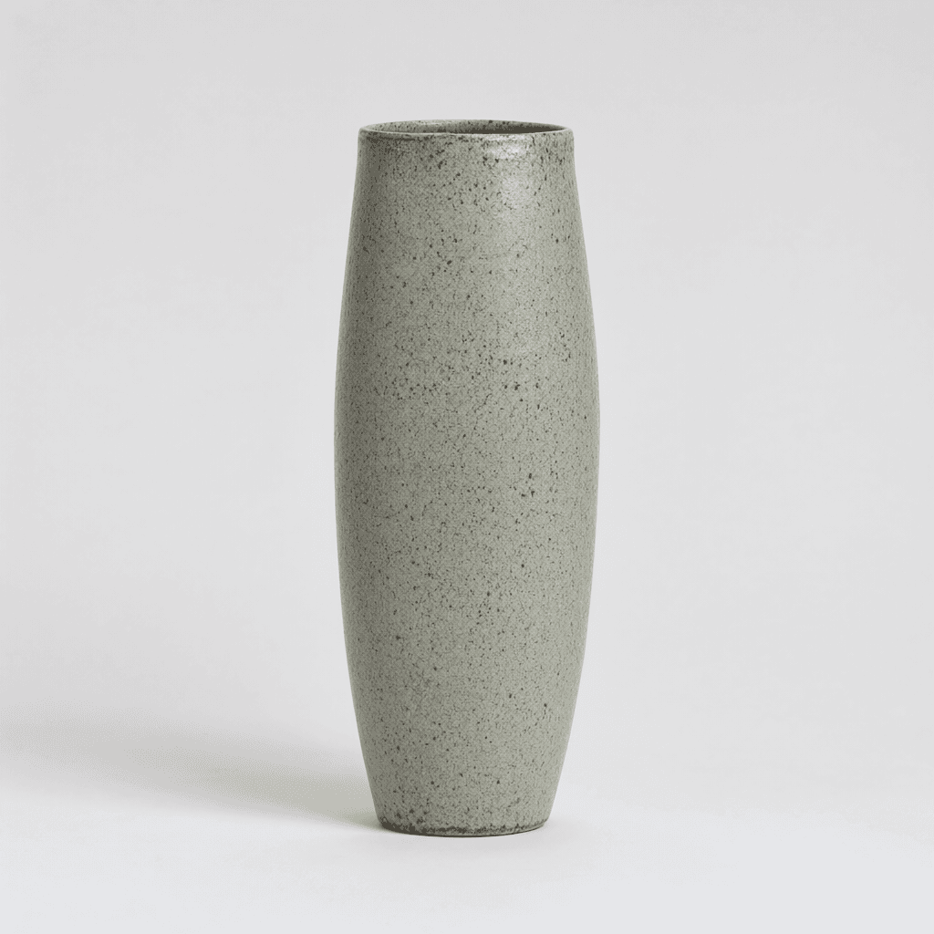 Stoneware Tall Vase