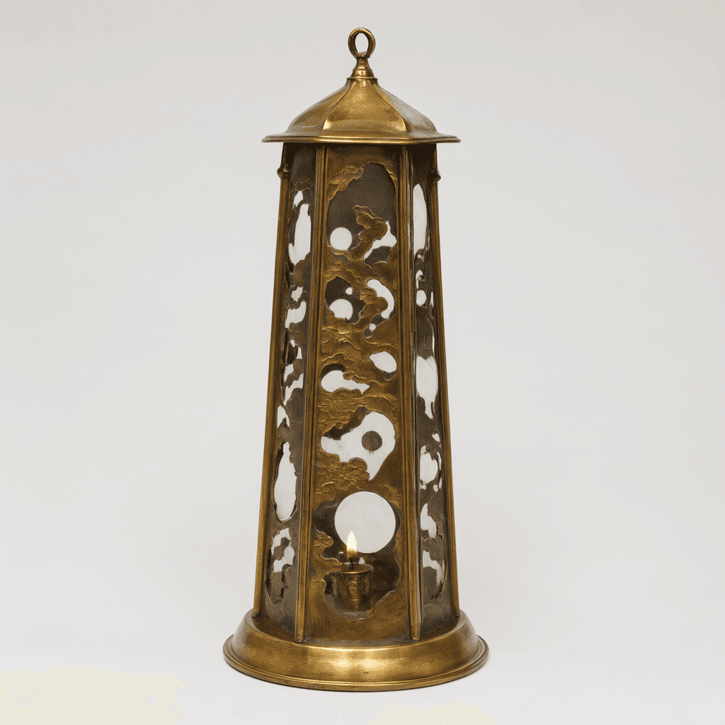 Brass Moon Lantern