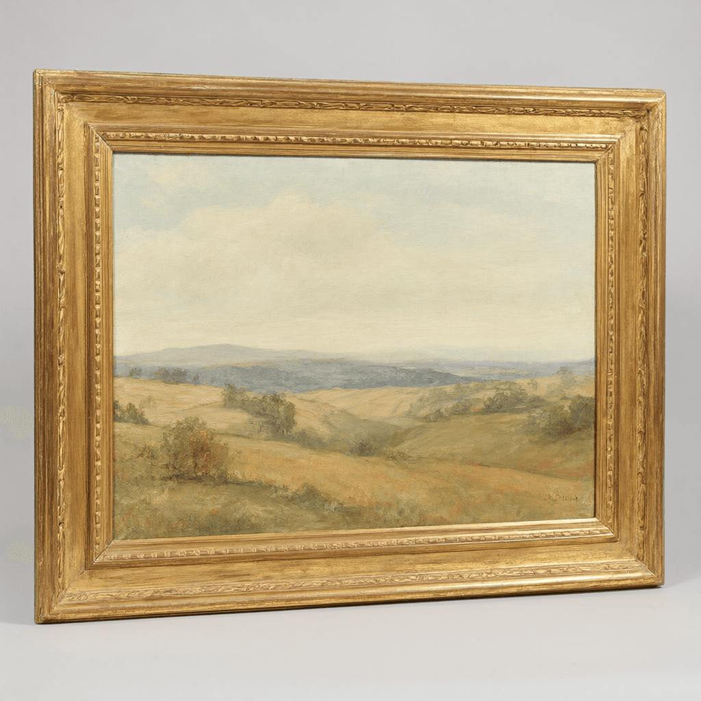 Gilt Landscape Painting