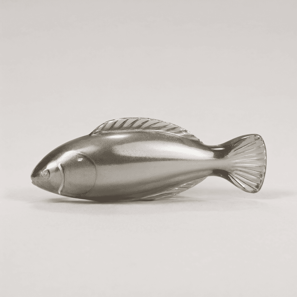 Glass Fish Paperweight