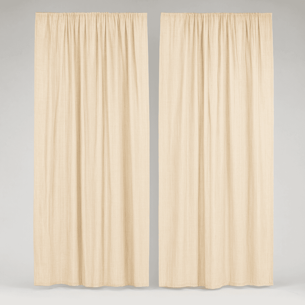 Linen Curtain Pair