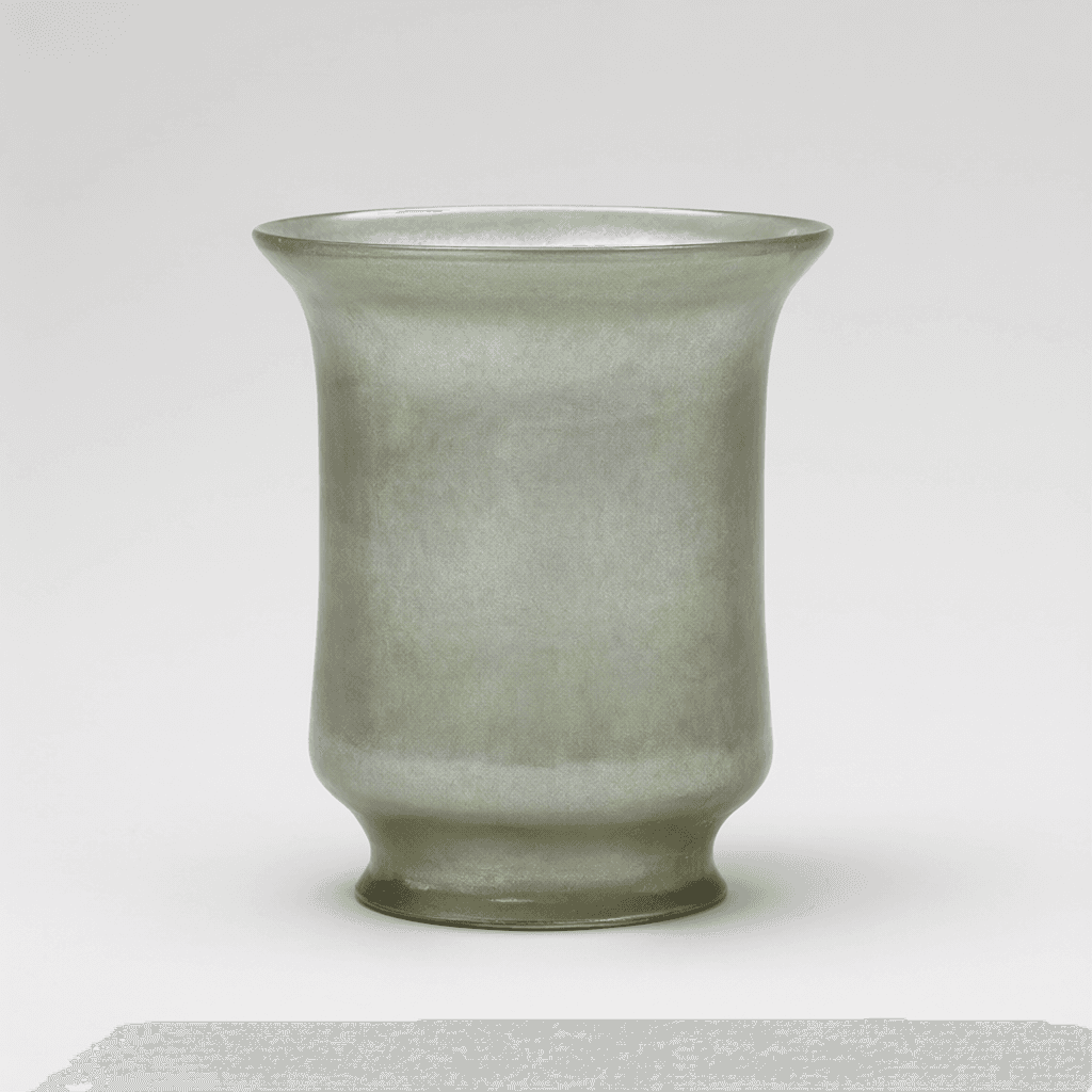 Pressed-Glass Vase