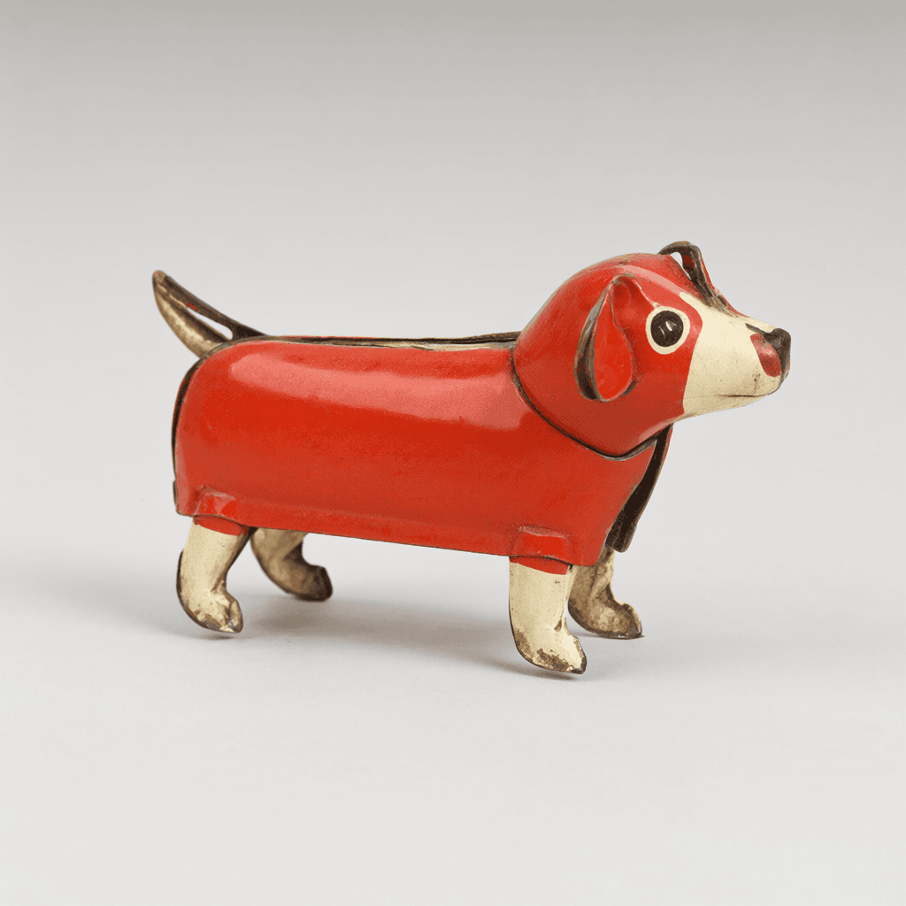 Tin Toy Dog