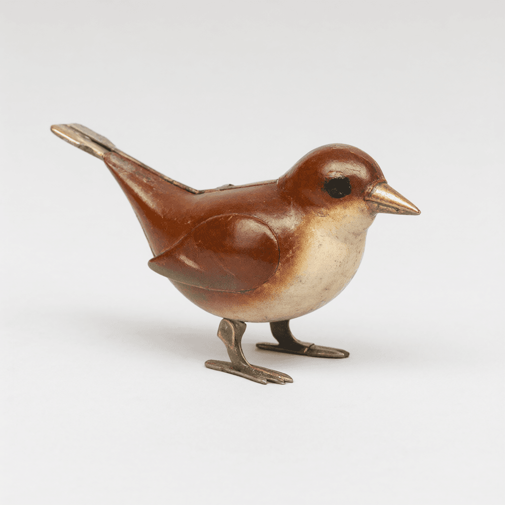 Wind-Up Brass Sparrow